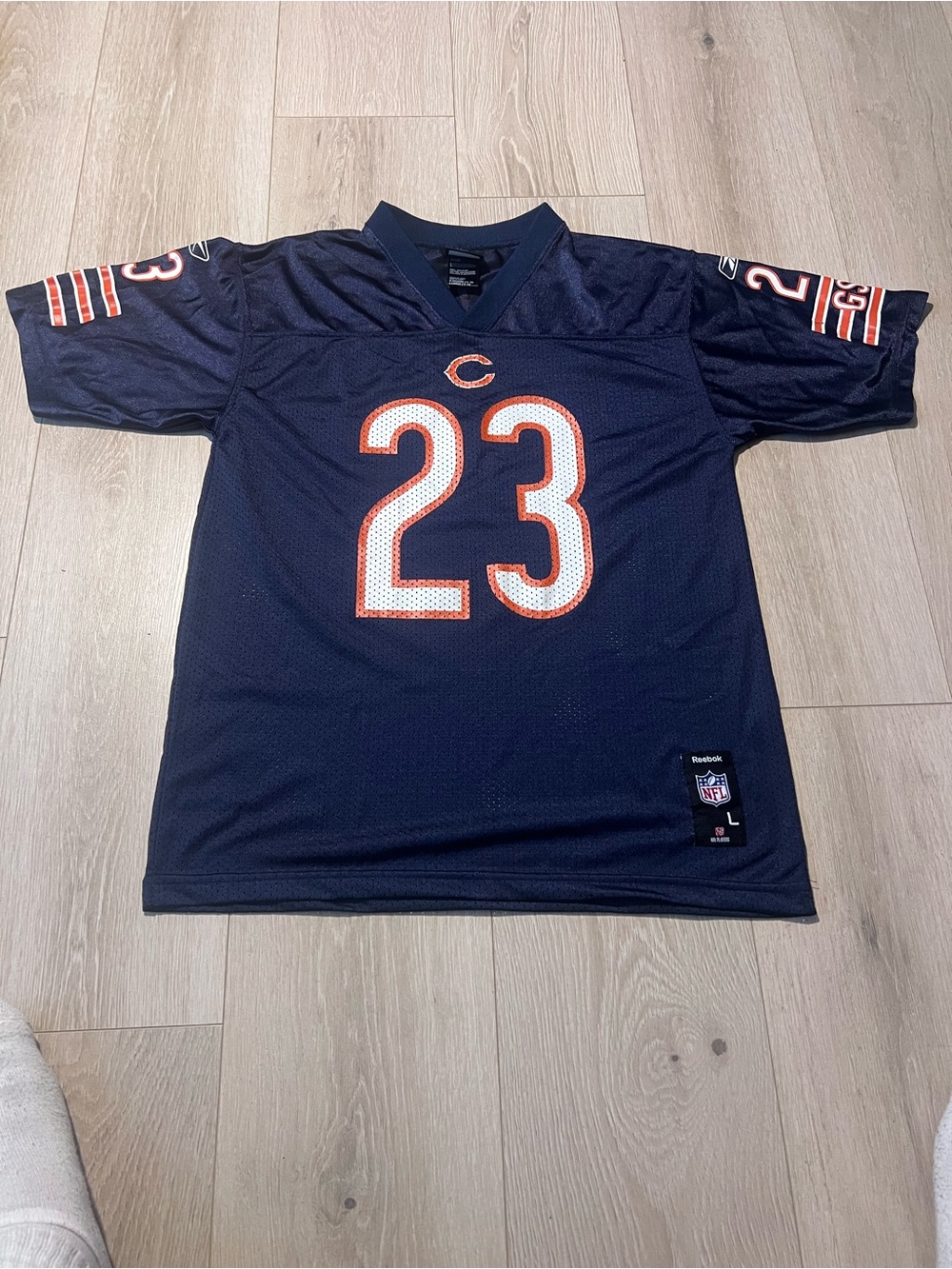 Reebok Men’s Chicago Bears Navy #23 NFL Jersey - Large
